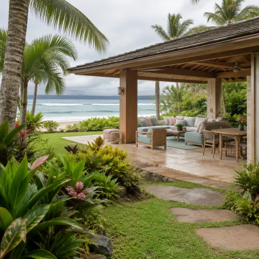 Elegant beachfront Kauai rentals for an oceanfront island escape