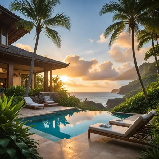 Poolside villa experiences in Kauai: luxury, privacy, and direct access to paradise
