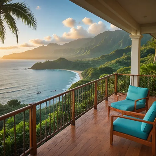 Hanalei bay villas for refined ocean view stays on Kauai’s north shore