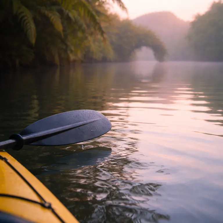 Kayaking the Wailua River at dawn: the paddle that earns you Fern Grotto in silence